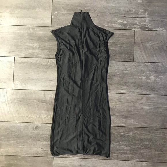 ACNE Silver Spandex Minidress - Picture 5 of 9